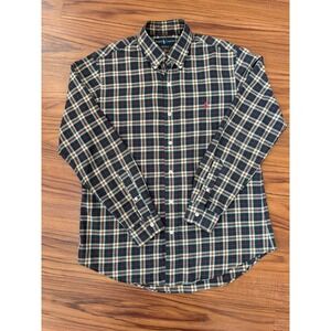 Polo Ralph Lauren long-sleeve plaid button-down shirt size medium